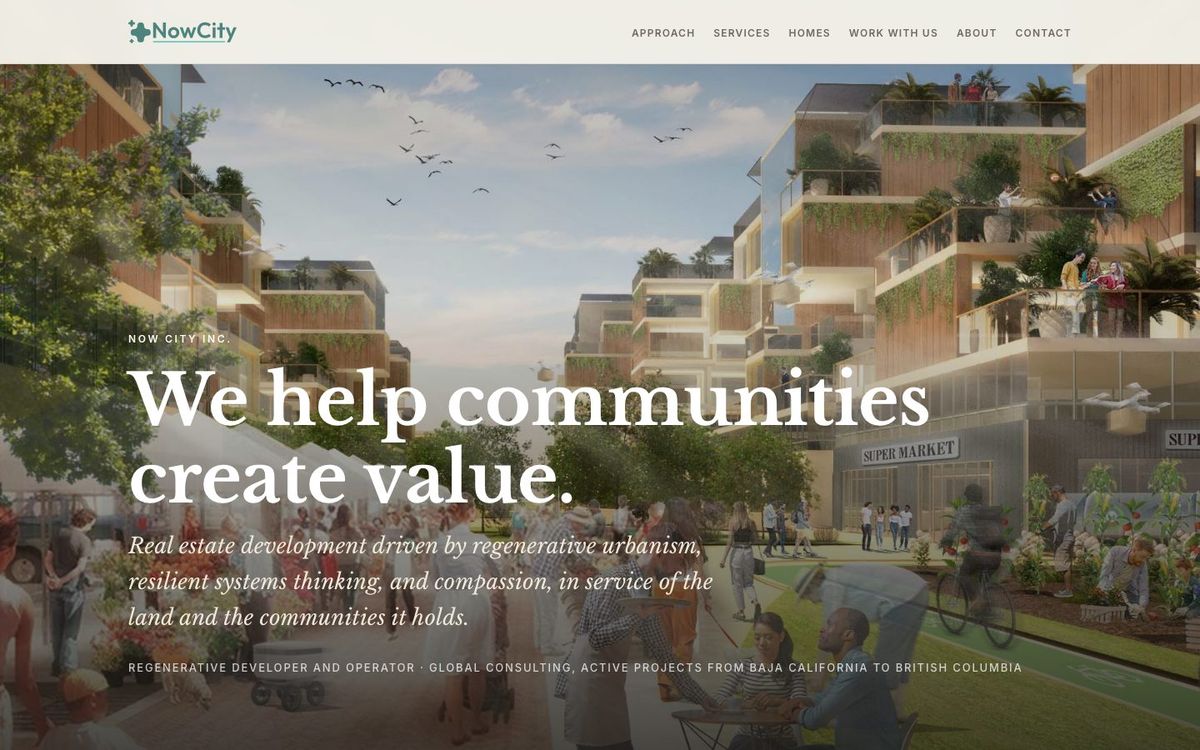 The Now City Inc. site